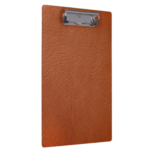 Braunleder Klemmbrett (Rechts)