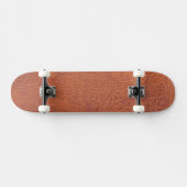 Braunleder Skateboard (Horizontal)