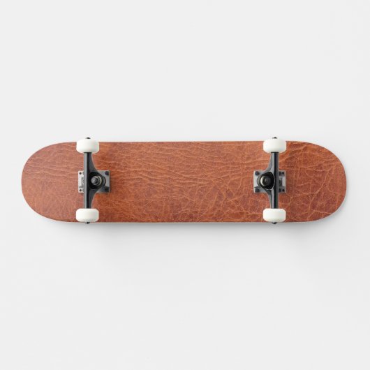 Braunleder Skateboard (Horizontal)