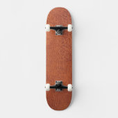 Braunleder Skateboard (Vorderseite)
