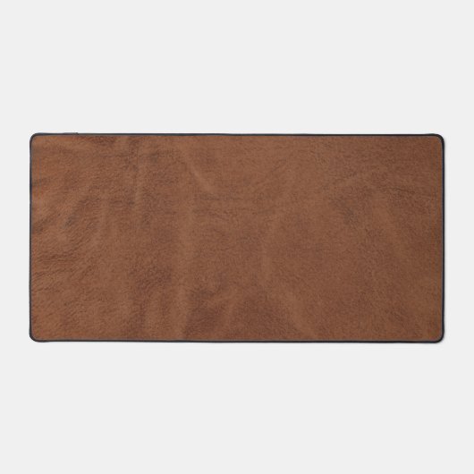 Braunledereffekt Schreibtischunterlage (Vorderseite)