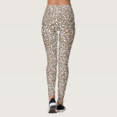 Braunleopard Leggings (Rückseite)