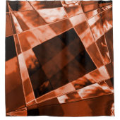 Bräunliche Koralle, in gefärbten oder gestreckten  Duschvorhang (Vorderseite)