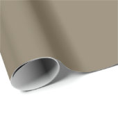  Bräunliches Grau (Vollfarbe)  Geschenkpapier (Rolleneckpunkt)