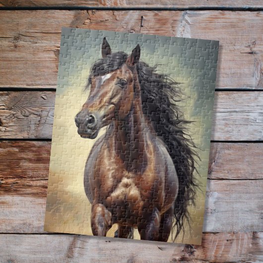 Braunpferd Puzzle