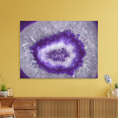 Braunquartz Leinwanddruck (Insitu (Wohnzimmer))