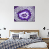 Braunquartz Leinwanddruck (Insitu (Schlafzimmer))