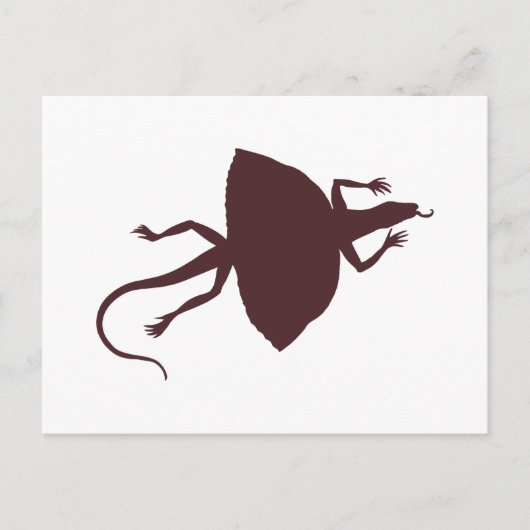 Braunreptil Postkarte (Vorderseite)