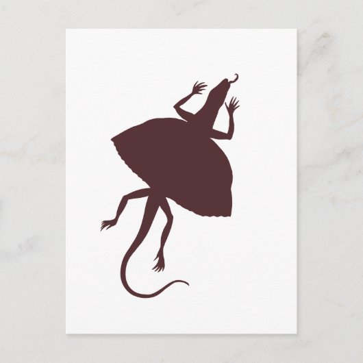 Braunreptil Postkarte (Vorderseite)