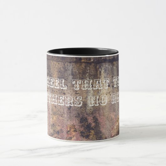 Braunrost Tasse (Zentrum)