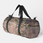 Braunrostmuster Duffle Bag (Rechte Ecke)