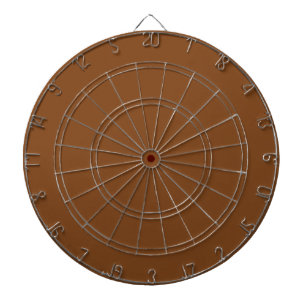 Braunroter Dartboard mit Pfeilen Dartscheibe