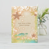 Braunschildkröte Einladung (Stehend Vorderseite)