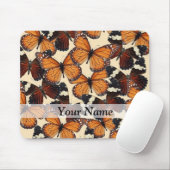 Braunschmetterlingsmuster Mousepad (Mit Mouse)