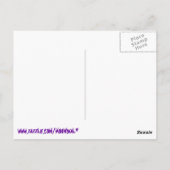 Braunschnee Postkarte (Rückseite)