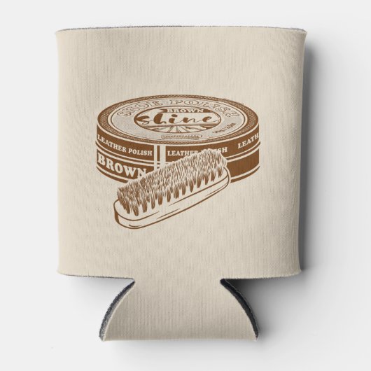 Braunschuhpolster Dosenkühler (Vorderseite)