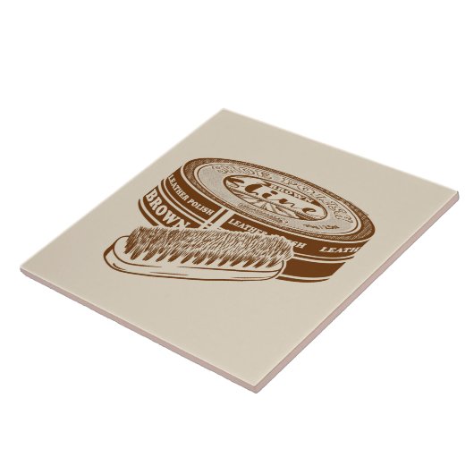 Braunschuhpolster Fliese (Seite)