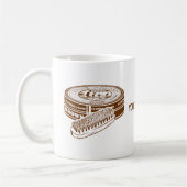 Braunschuhpolster Kaffeetasse (Links)