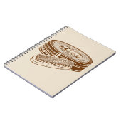 Braunschuhpolster Notizblock (Linke Seite)