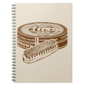 Braunschuhpolster Notizblock (Vorderseite)