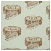 Braunschuhpolster Stoff (Muster)