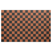 Braunschwarz Geländermuster Stoff (Fat Quarter (45,7 x 55,9 cm))