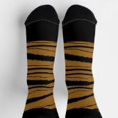 Braunschwarz Socken (Oben)