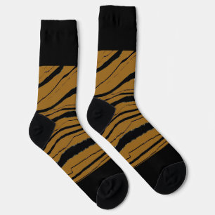Braunschwarz Socken