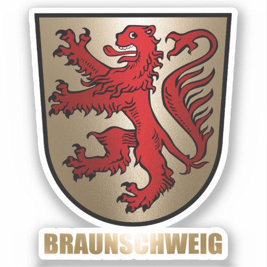 Braunschweig Aufkleber (Vorderseite)