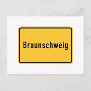 Braunschweig, Deutschland Postkarte