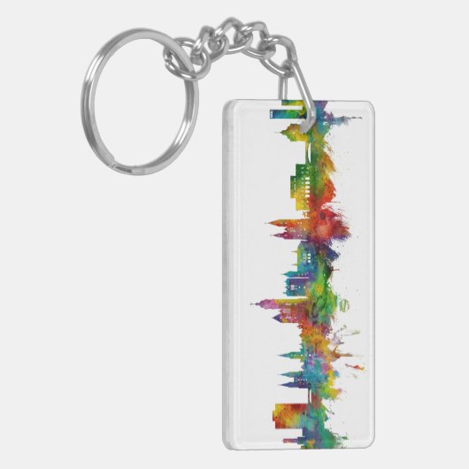 Braunschweig Deutschland Skyline Schlüsselanhänger (Vorderseite links)