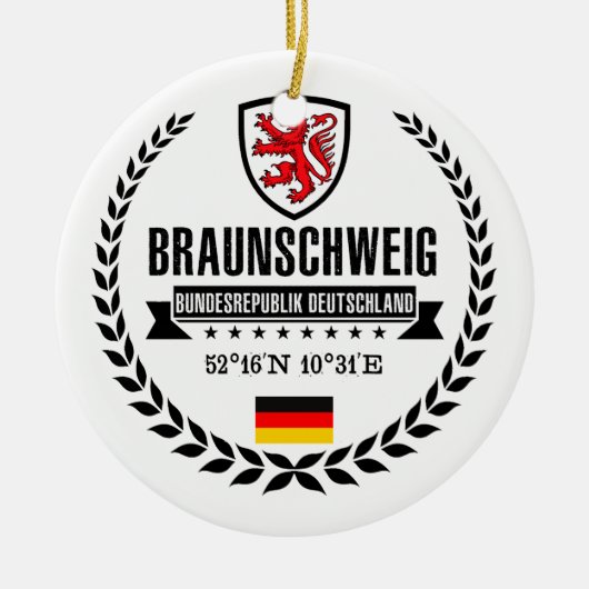 Braunschweig Keramikornament (Vorne)