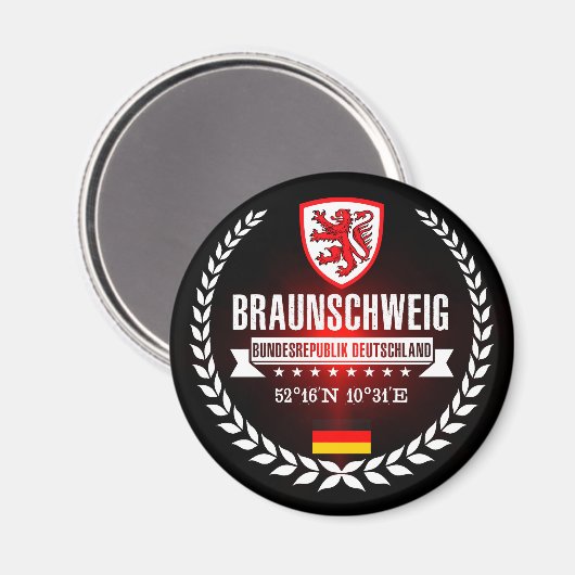 Braunschweig Magnet (Vorderseite/Rückseite)
