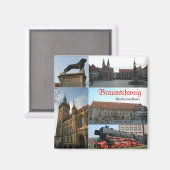 Braunschweig Magnet (Vorderseite/Rückseite)