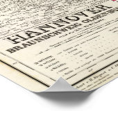 Braunschweig, Oldenburg Poster (Ecke)