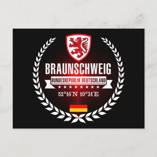 Braunschweig Postkarte (Vorderseite)