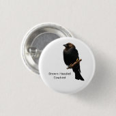 Braunschweiger Cowbird Button (Vorne & Hinten)