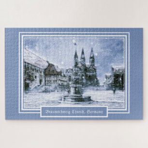 Braunschweiger Kirche 1014 Stück Puzzle