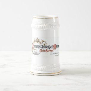 Braunschweiger Mumme Bierkrug Bierglas