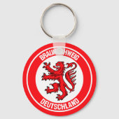 Braunschweiger RundEmblem Schlüsselanhänger (Vorderseite)
