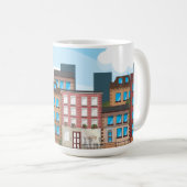 Braunsteingebäude Kaffeetasse (VorderseiteRechts)