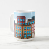 Braunsteingebäude Kaffeetasse (Vorderseite Links)