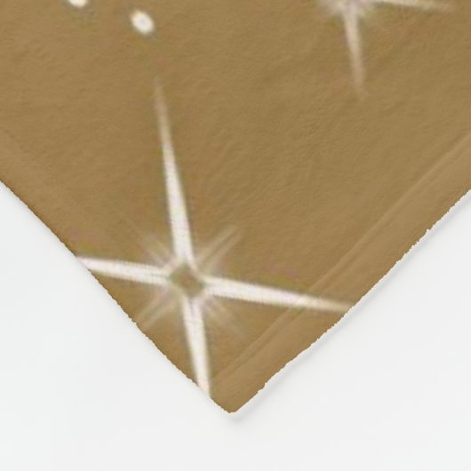 Braunsternusdecke Fleecedecke (Ecke)