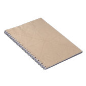 Braunstoff Notizblock (Rechte Seite)
