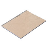 Braunstoff Notizblock (Linke Seite)