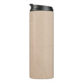 Braunstoff Thermosbecher (Nach rechts gedreht)