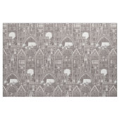 Braunstoffe der Mitternachtsbibliothek Stoff (Fat Quarter (45,7 x 55,9 cm))