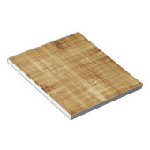 Braunstoffe Textur Notizblock (angewinkelt)