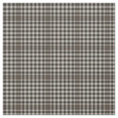 Brauntartan Kariert Stoff (Nahaufnahme)