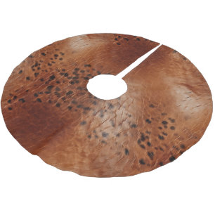 Brauntierdruck Polyester Weihnachtsbaumdecke